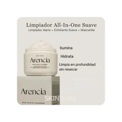 Arencia Rice Mucin Cleanser. Limpiador Iluminador e hidratante