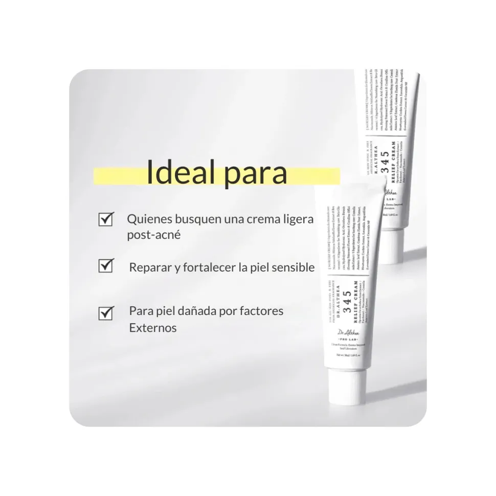 Crema regenerante Post-acné Dr. Althea 345 Relief Cream