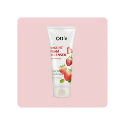 Espuma Iluminadora Ottie Fruit Yogurt Foam Cleanser Strawberry