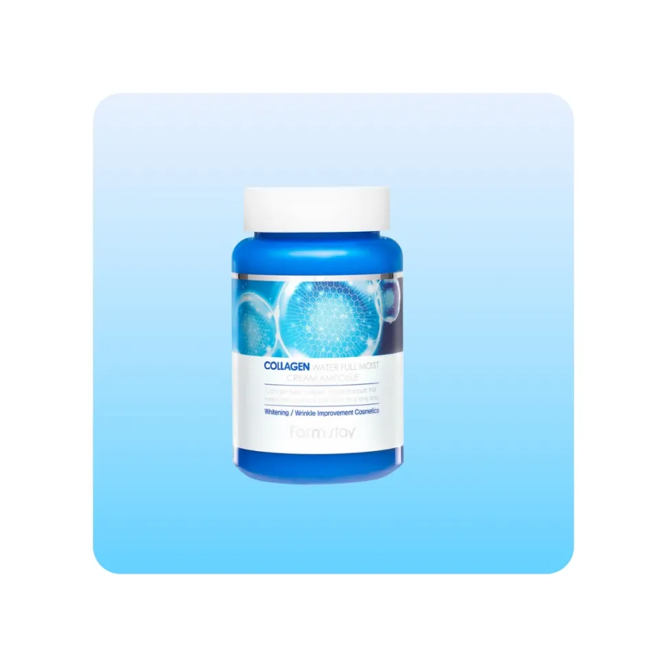 Farmstay Collagen Water Full Moist Cream Ampoule 250 ml