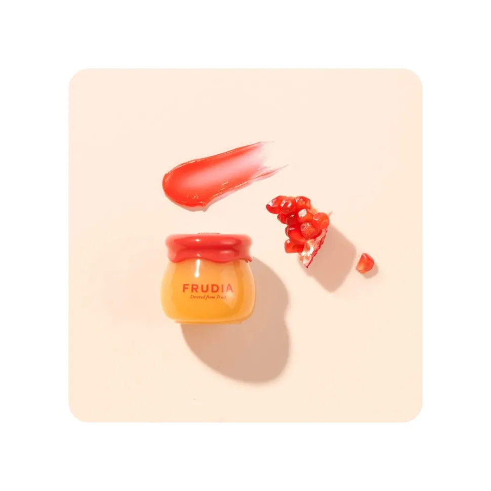 Frudia Pomegranate Honey 3 in 1 Lip Balm. Volumen, Color e Hidratación