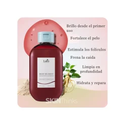 LADOR Root Re-Boot Awakening Shampoo (Ginseng rojo y Levadura de Cerveza)