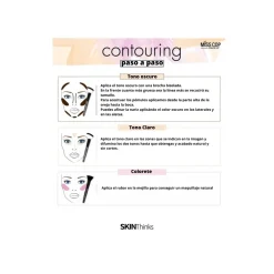 Miss Cop Stick Contouring Lumière Enlighter Stick para contornear y corregir