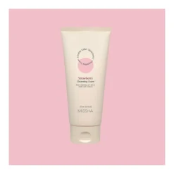 MISSHA Creamy Latte Cleansing Foam Strawberry- Hidrata y Revitaliza
