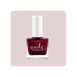 Nude Experiencie Scala Esmalte Uñas Rojo-Negro Perlado