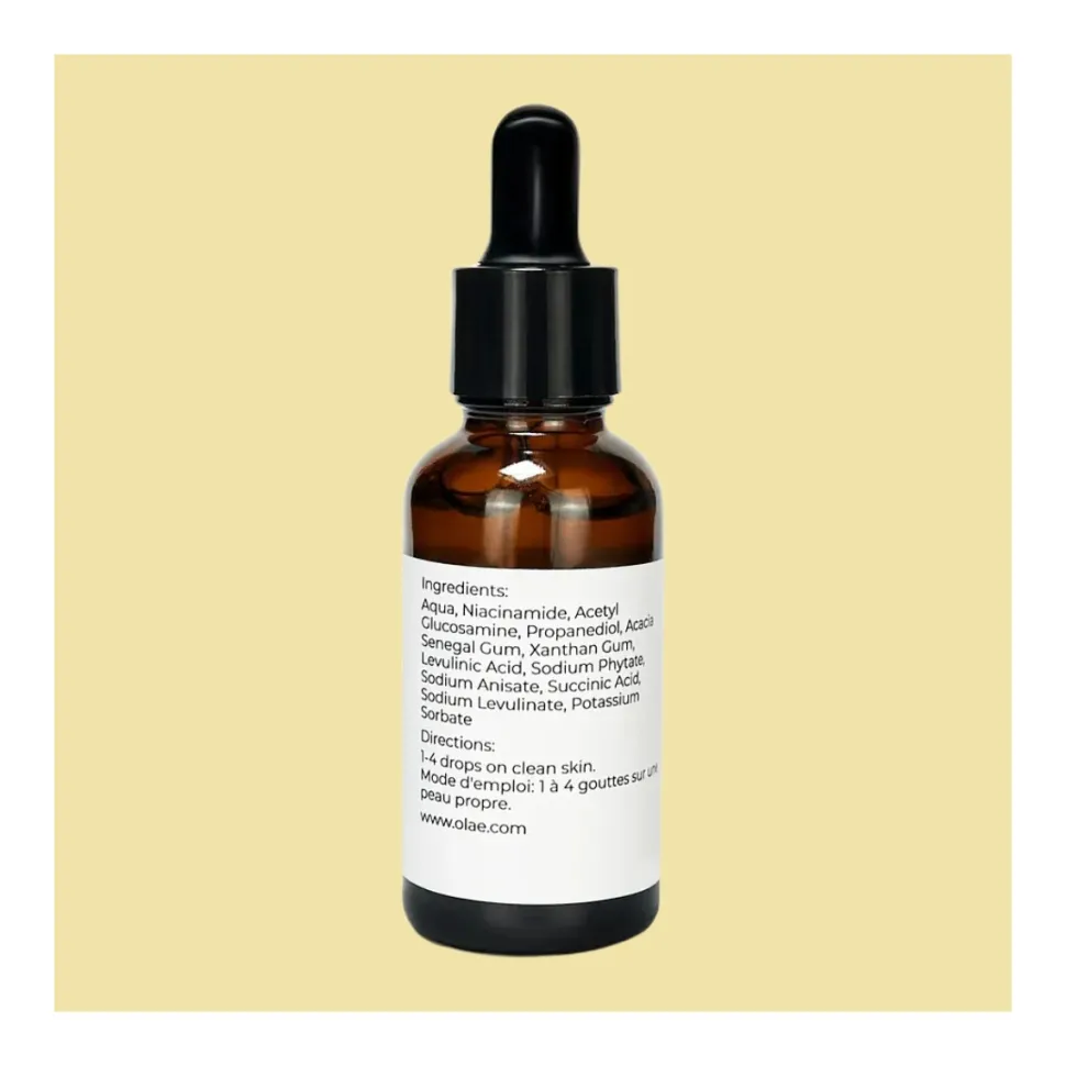 OLAE serum antimanchas de Niacinamida 8% y NAG 4%