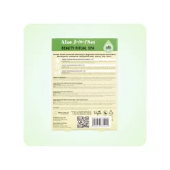 Pack de tres mascarillas para cara, pies y manos Aloe 3-in-1 Set Beauty Ritual Set
