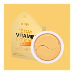 Parches con Vitaminas Petitfée 10 Day Vitamin Eye Mask Brigtening