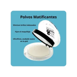 Polvos matificantes veganos Miss Cop Mat & Fix Powder