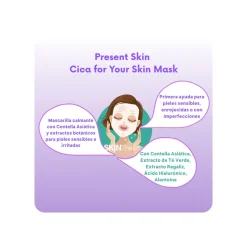 Present Skin Cica for Your Skin Mask - Revitaliza y calma