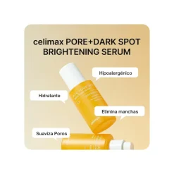 Serum para manchas y poros Celimax Pore + Dark Spot Brightening Serum